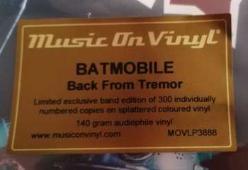 LP Batmobile: Back From Tremor LTD | NUM | CLR