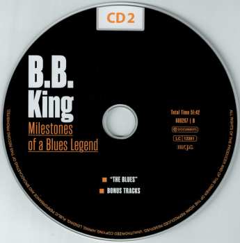10CD/Coffret B.B. King: Milestones Of A Blues Legend