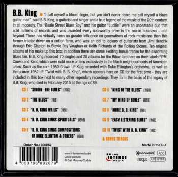 10CD/Coffret B.B. King: Milestones Of A Blues Legend