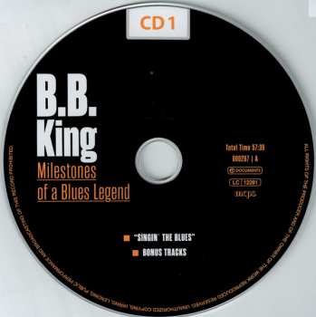 10CD/Coffret B.B. King: Milestones Of A Blues Legend