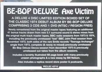 3CD/DVD/Coffret Be Bop Deluxe: Axe Victim LTD