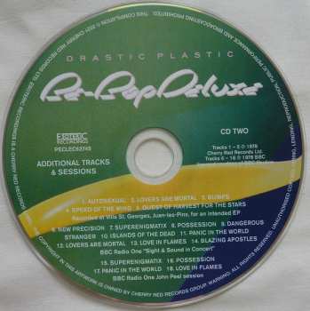 4CD/2DVD/Coffret Be Bop Deluxe: Drastic Plastic LTD | DLX