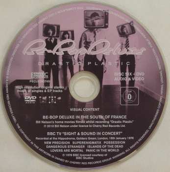 4CD/2DVD/Coffret Be Bop Deluxe: Drastic Plastic LTD | DLX