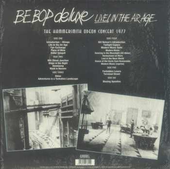 3LP Be Bop Deluxe: Live! In The Air Age (The Hammersmith Odeon Concert 1977) CLR | LTD