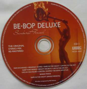 3CD/DVD/Coffret Be Bop Deluxe: Sunburst Finish LTD | DLX