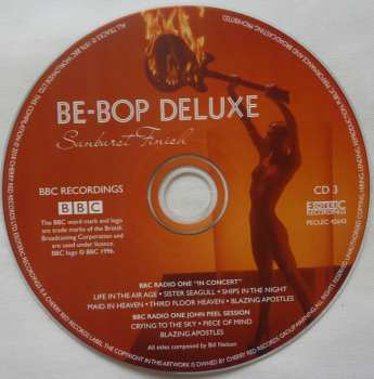 3CD/DVD/Coffret Be Bop Deluxe: Sunburst Finish LTD | DLX