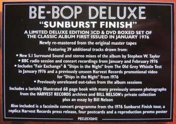 3CD/DVD/Coffret Be Bop Deluxe: Sunburst Finish LTD | DLX