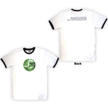Marchandises Beastie Boys: The Beastie Boys Unisex Ringer T-shirt: Record Label (white) (back Print) (small) S