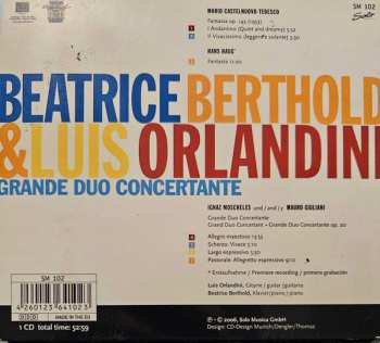 CD Beate Berthold: Grande Duo Concertante