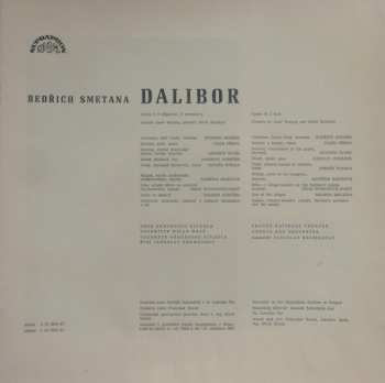 3LP/Coffret Bedřich Smetana: Dalibor (3xLP + BOX) MONO