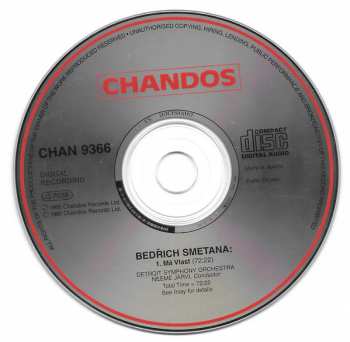 CD Bedřich Smetana: Má Vlast