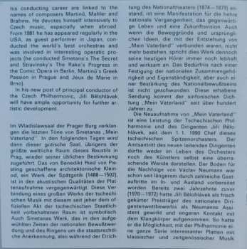 CD The Czech Philharmonic Orchestra: Má Vlast / My Country