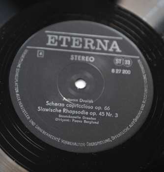 2LP Antonín Dvořák: Mein Vaterland / Scherzo Capriccioso Op. 66, Slawische Rhapsodie Op. 45 Nr. 3