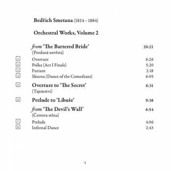 CD Bedřich Smetana: Orchestral Works, Vol.2 - Bartered Bride / The Two Widows Etc.