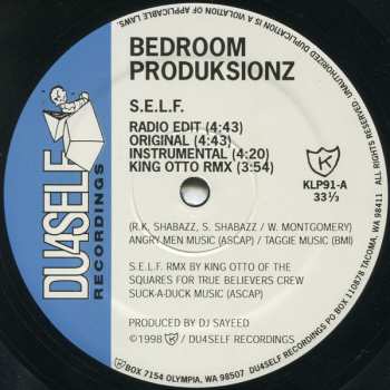 LP Bedroom Produksionz: S.E.L.F. / I Know Ways