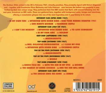 CD Bee Gees: Live On Air 1967-1968