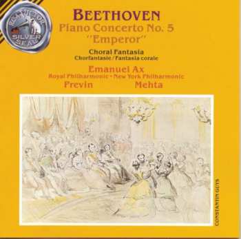 Album Beethoven / Ax / Previn / Rpo: Piano Concerto 5 " Emperor "