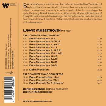 14CD Ludwig van Beethoven: Complete Piano Sonatas & Concertos