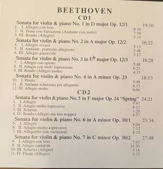 3CD/Coffret Ludwig van Beethoven: Collection Vol.11 :The 10 Sonatas For Violin And Piano . Live Performances Paris, 1962