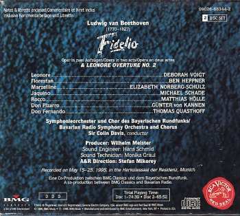 2CD Ludwig van Beethoven: Fidelio / Leonore Overture No.2