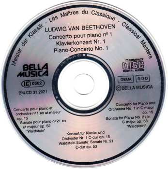 CD Ludwig van Beethoven: Klavierkonzert Nr. 1