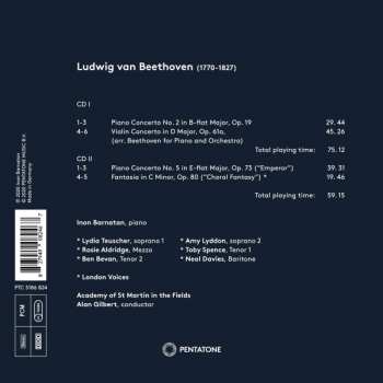 2CD Ludwig van Beethoven: Piano Concertos Part 2 DIGI