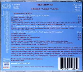 CD Ludwig van Beethoven: Archduke Trio / Kreutzer Sonata / Magic Flute Variations