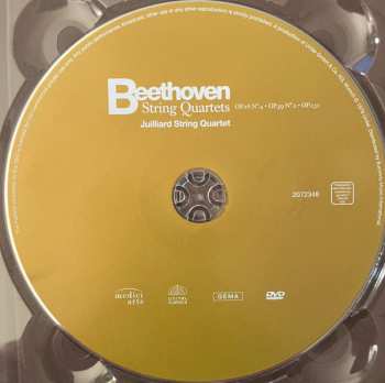 DVD Ludwig van Beethoven: String Quartets Op.18 No.4 . Op.59 No.1 . Op.131