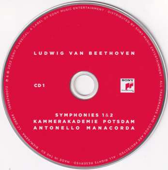 2CD Ludwig van Beethoven: Symphonies 1 / 2 / 7