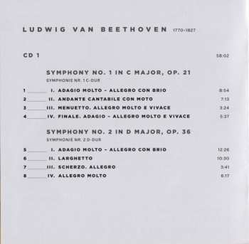 2CD Ludwig van Beethoven: Symphonies 1 / 2 / 7