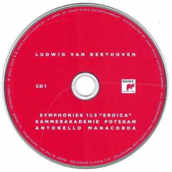 5CD/Coffret Ludwig van Beethoven: The Complete Symphonies