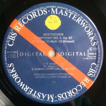 LP Ludwig van Beethoven: Beethoven: Symphony No. 5 • Egmont Overture CLR