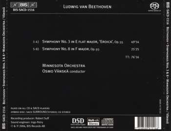 SACD Ludwig van Beethoven: Symphonies Nos. 3 & 8