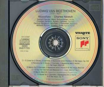 CD Ludwig van Beethoven: Octet Op. 105 / Rondino WoO 25 / March WoO 29 / Duo WoO 27:1 / Sextet Op. 71