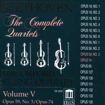 Album Beethoven / Orford String Quartet: Complete Quartets 5