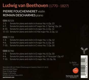 3CD/Coffret Ludwig van Beethoven: Complete Sonatas For Piano & Violin