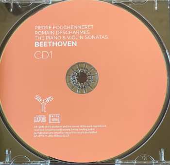 3CD/Coffret Ludwig van Beethoven: Complete Sonatas For Piano & Violin
