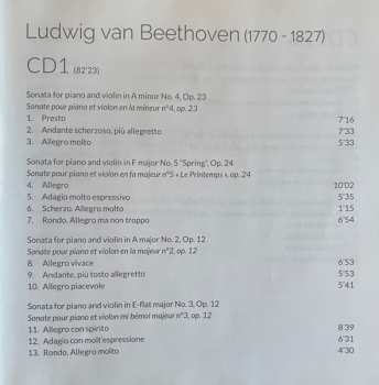 3CD/Coffret Ludwig van Beethoven: Complete Sonatas For Piano & Violin