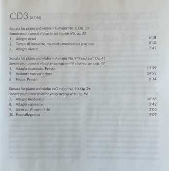 3CD/Coffret Ludwig van Beethoven: Complete Sonatas For Piano & Violin