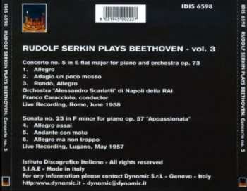 CD Ludwig van Beethoven: Rudolf Serkin Plays Beethoven Vol. 3