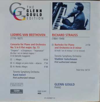 CD Ludwig van Beethoven: Beethoven: Piano Concerto No. 5 · Strauss: Burleske