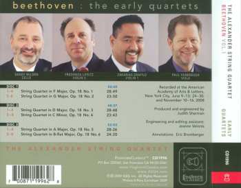 3CD Ludwig van Beethoven: The Early Quartets Vol 1