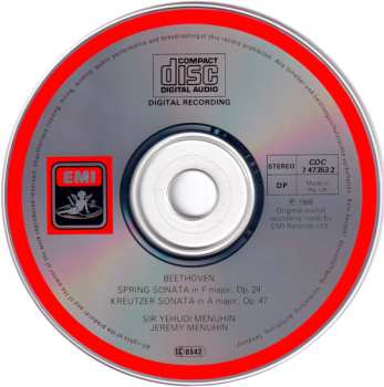 CD Ludwig van Beethoven: Frühlingssonate - Kreutzersonate