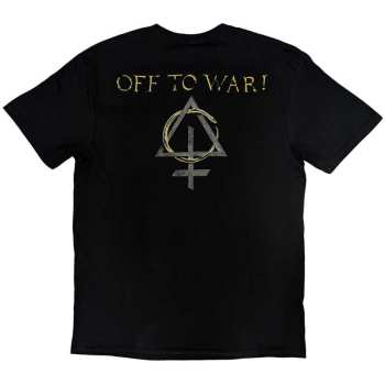 Marchandises Behemoth: Behemoth Unisex T-shirt: Off To War! (back Print) (small) S