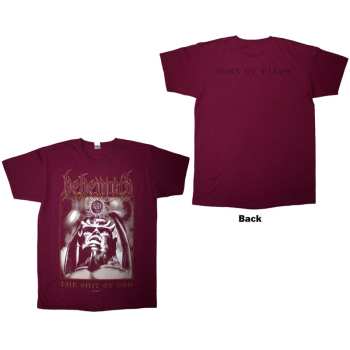 Marchandises Behemoth: Behemoth Unisex T-shirt: The Shit Ov God Cover (red) (back Print) (small) S