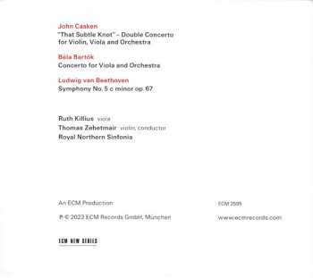 CD Ludwig van Beethoven: Bartók / Casken / Beethoven