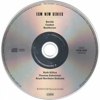 CD Ludwig van Beethoven: Bartók / Casken / Beethoven