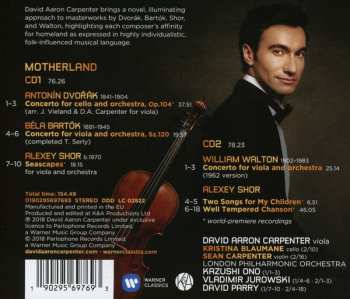 2CD Antonín Dvořák: Motherland