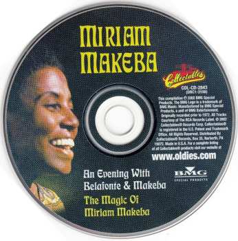 CD Harry Belafonte: An Evening With Belafonte/Makeba / The Magic Of Makeba