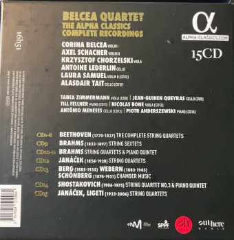 15CD/Coffret Belcea Quartet: The Alpha Classics Complete Recordings